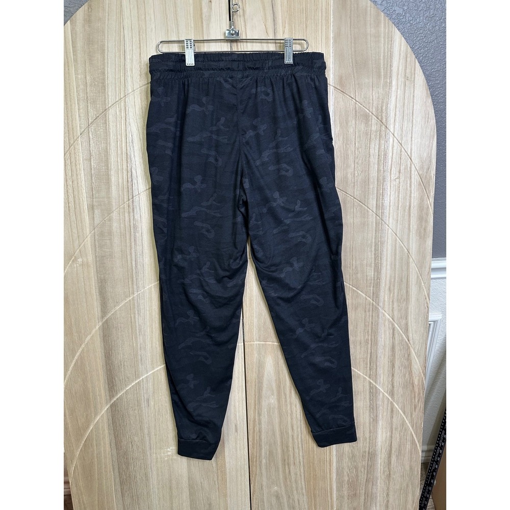 Member's Mark Womens Favorite Soft Jogger Black Camo Drawstring Pants Small - Picture 7 of 9